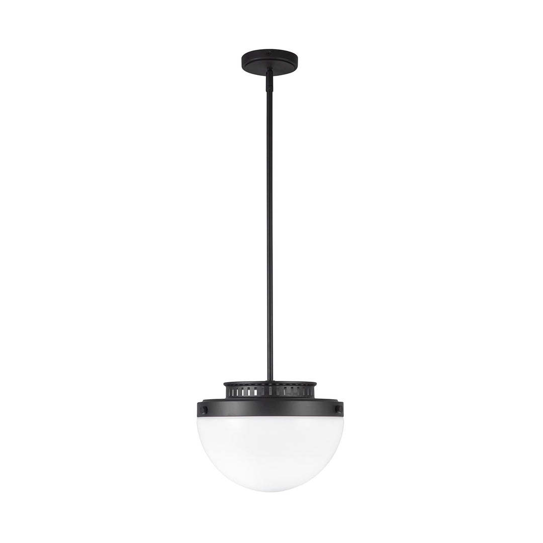 1 Light Pendant 12", Black by Artcraft
