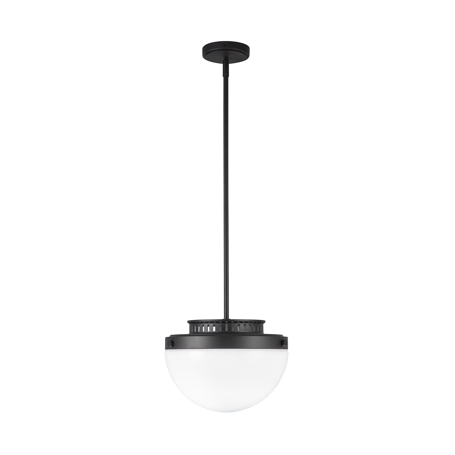 1 Light Pendant 12", Black by Artcraft