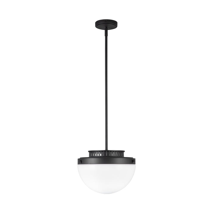 1 Light Pendant 12", Black by Artcraft