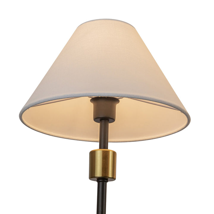 15 Light Chandelier, Black, Brushed Brass