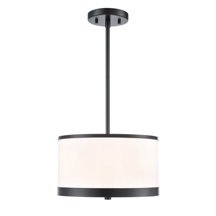 3 Light Pendant, Black