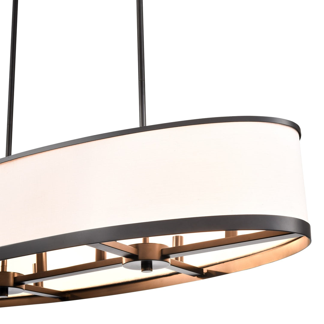 8 Light Island Light 15", Black