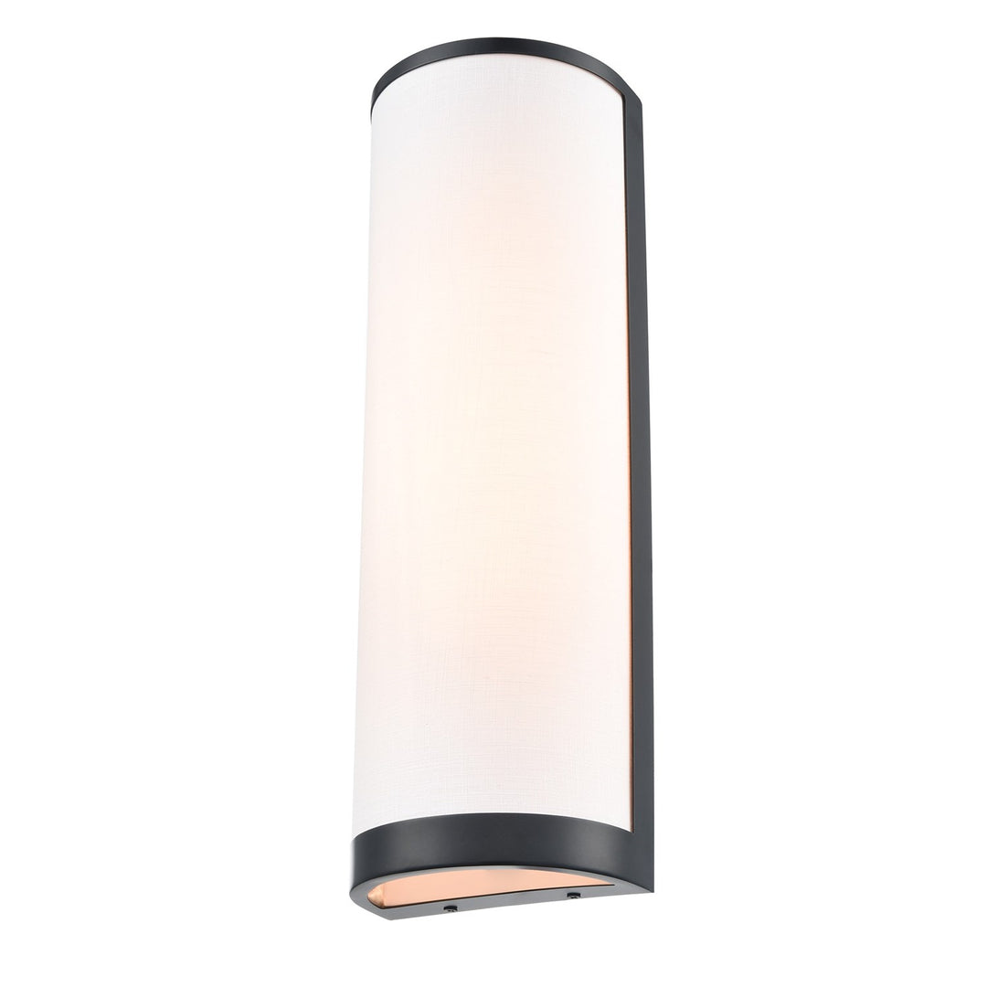 2 Light Wall Sconce, Black by Artcraft