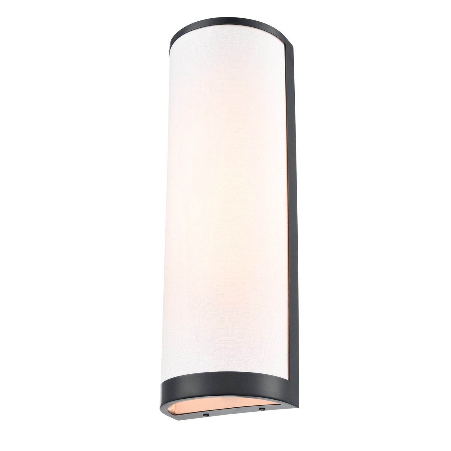 2 Light Wall Sconce, Black by Artcraft