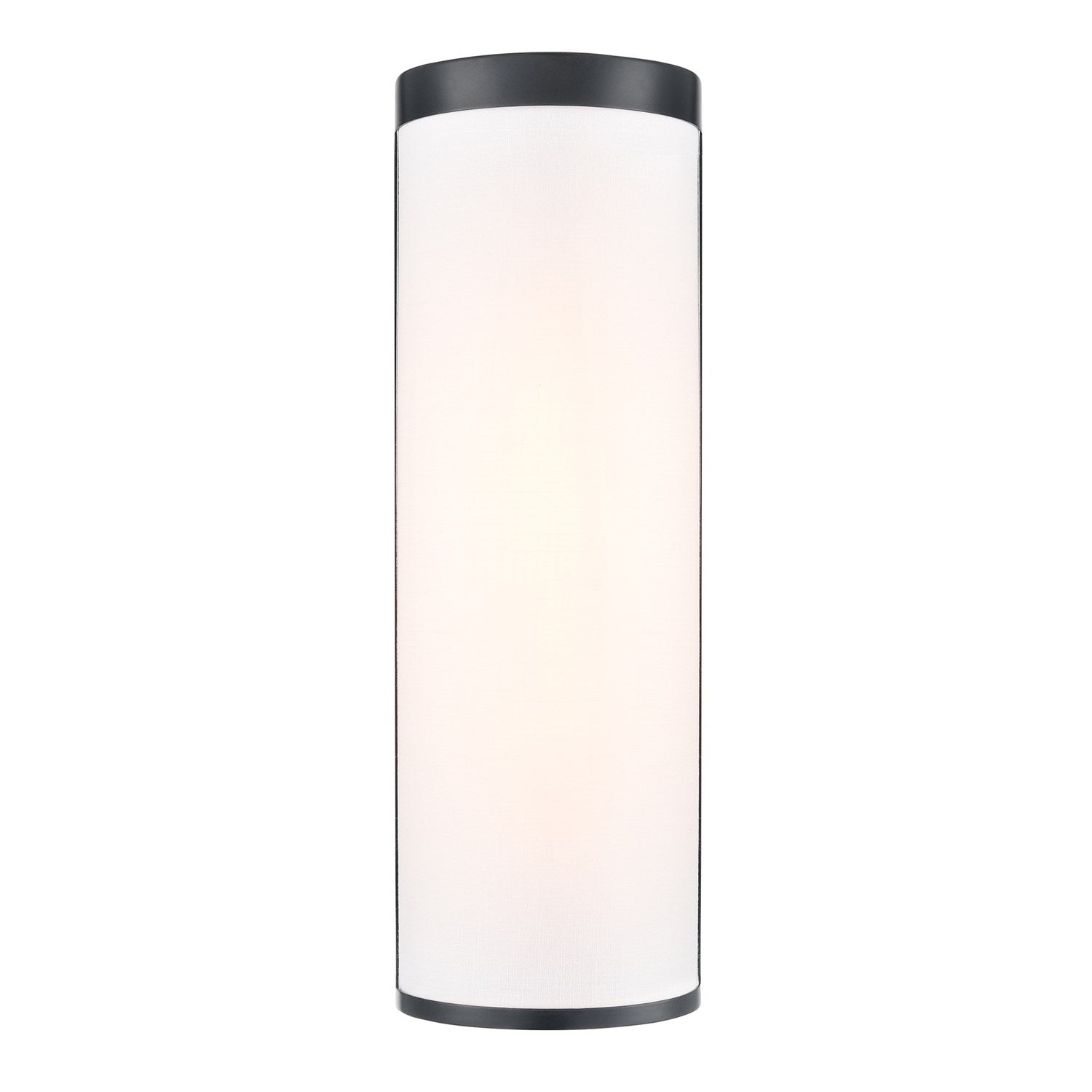 2 Light Wall Sconce, Black