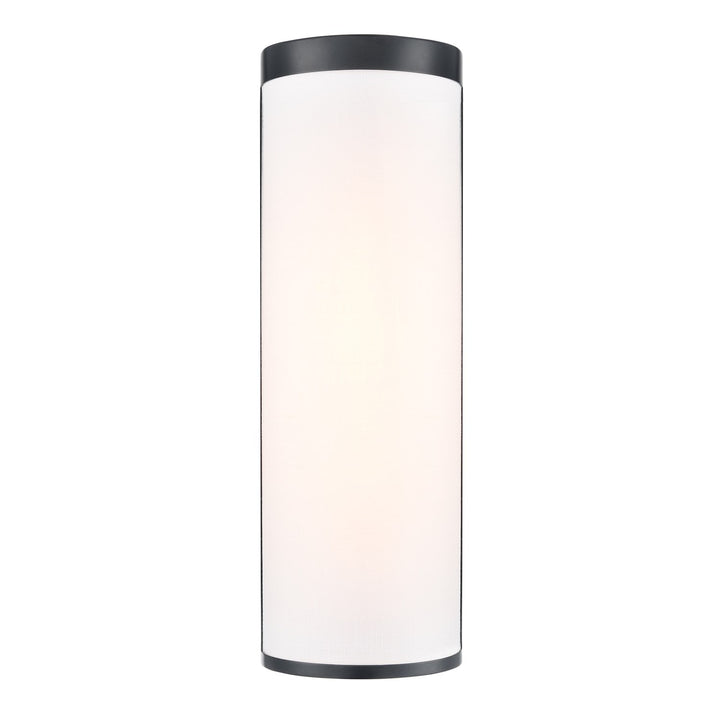 2 Light Wall Sconce, Black