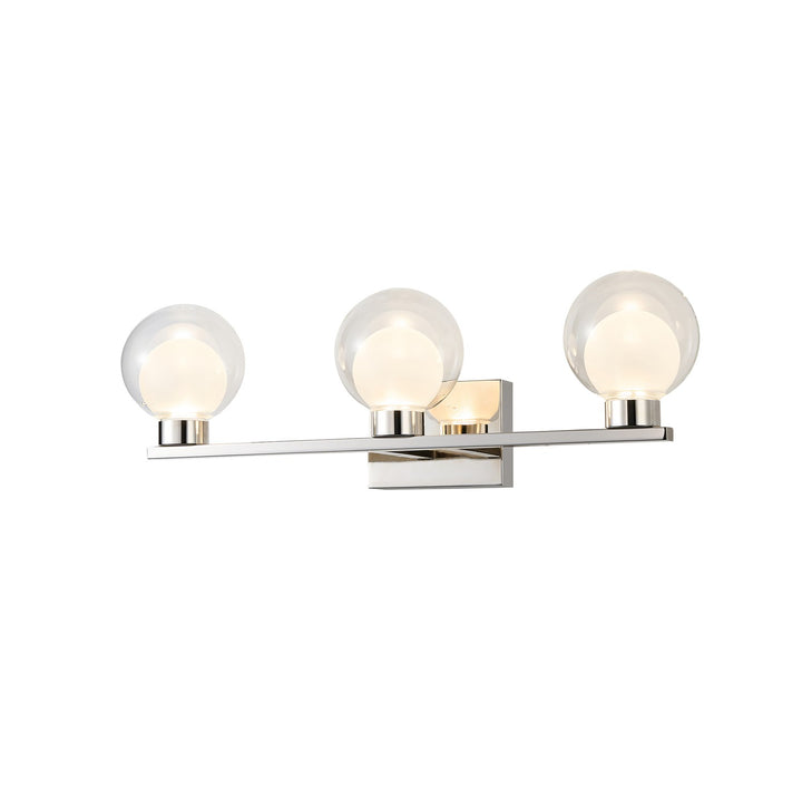 3 Light Bathroom Vanity, Chrome
