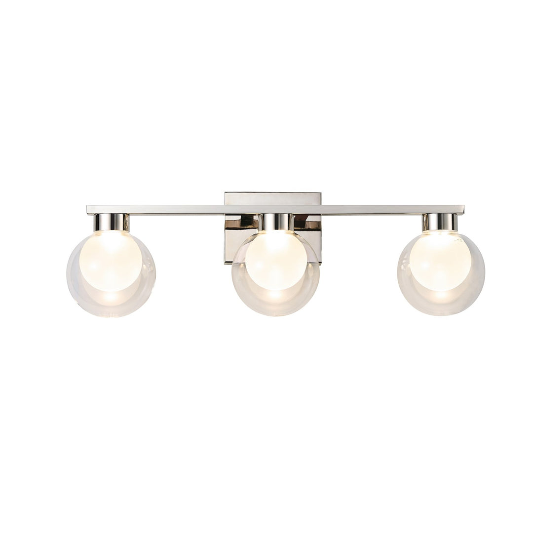 3 Light Bathroom Vanity, Chrome