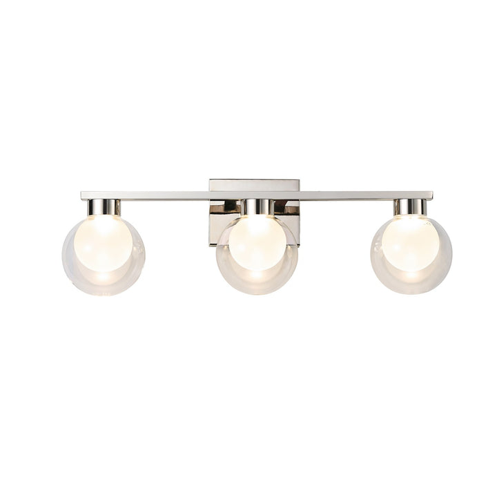 3 Light Bathroom Vanity, Chrome
