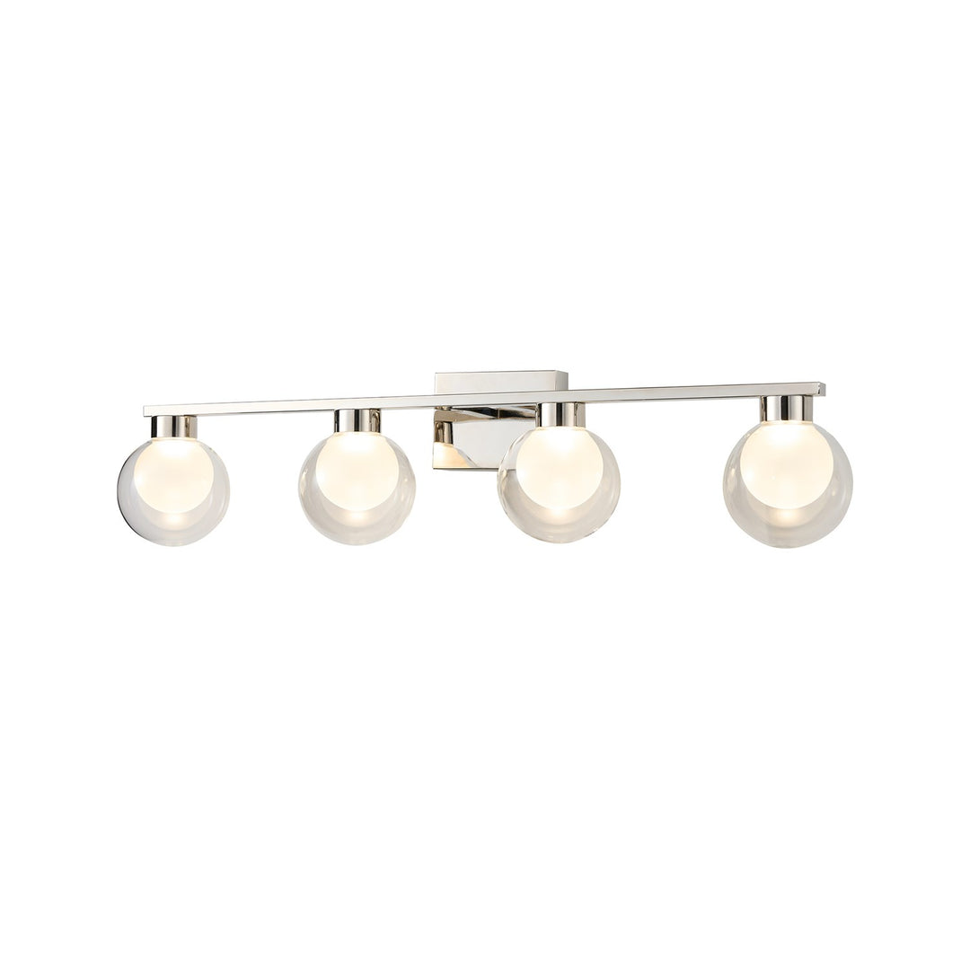 4 Light Bathroom Vanity, Chrome by Artcraft