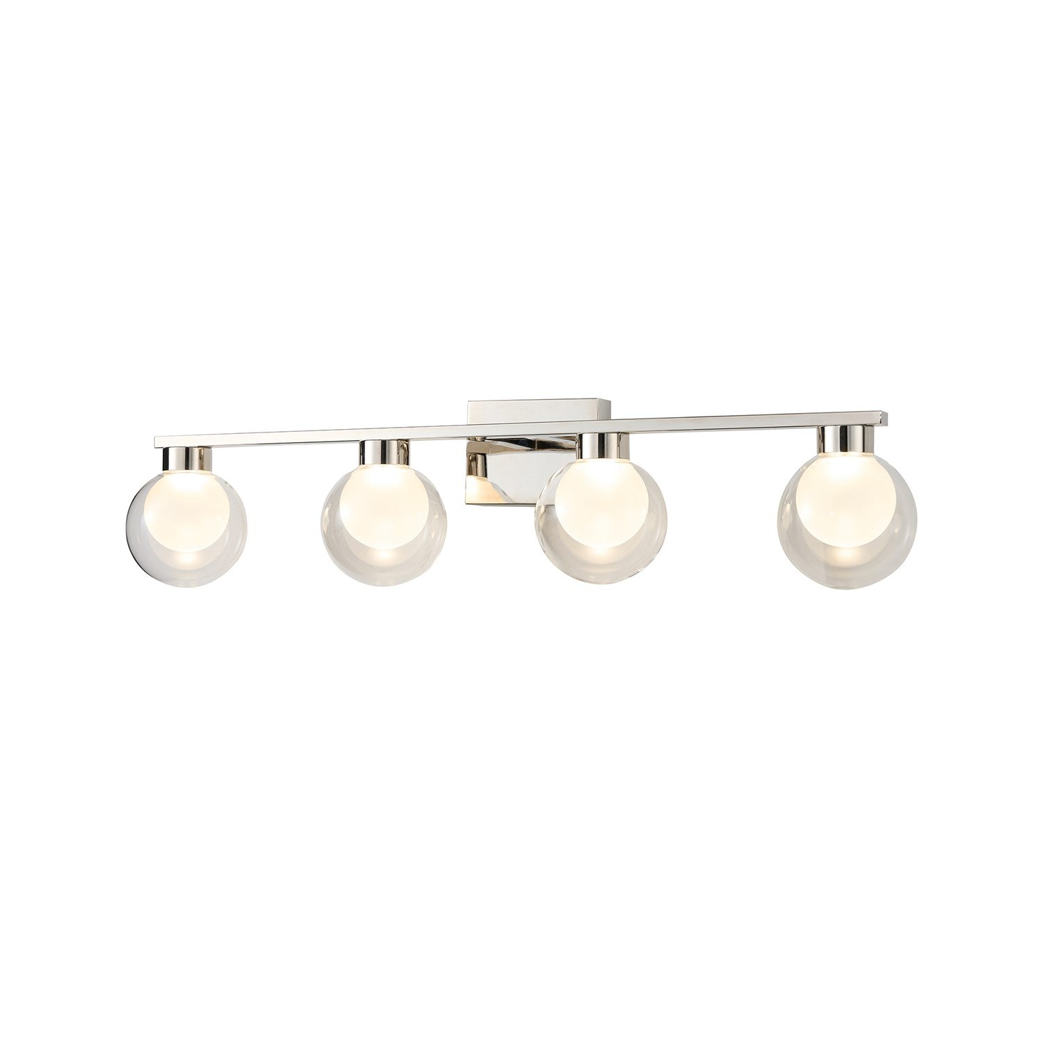 4 Light Bathroom Vanity, Chrome by Artcraft