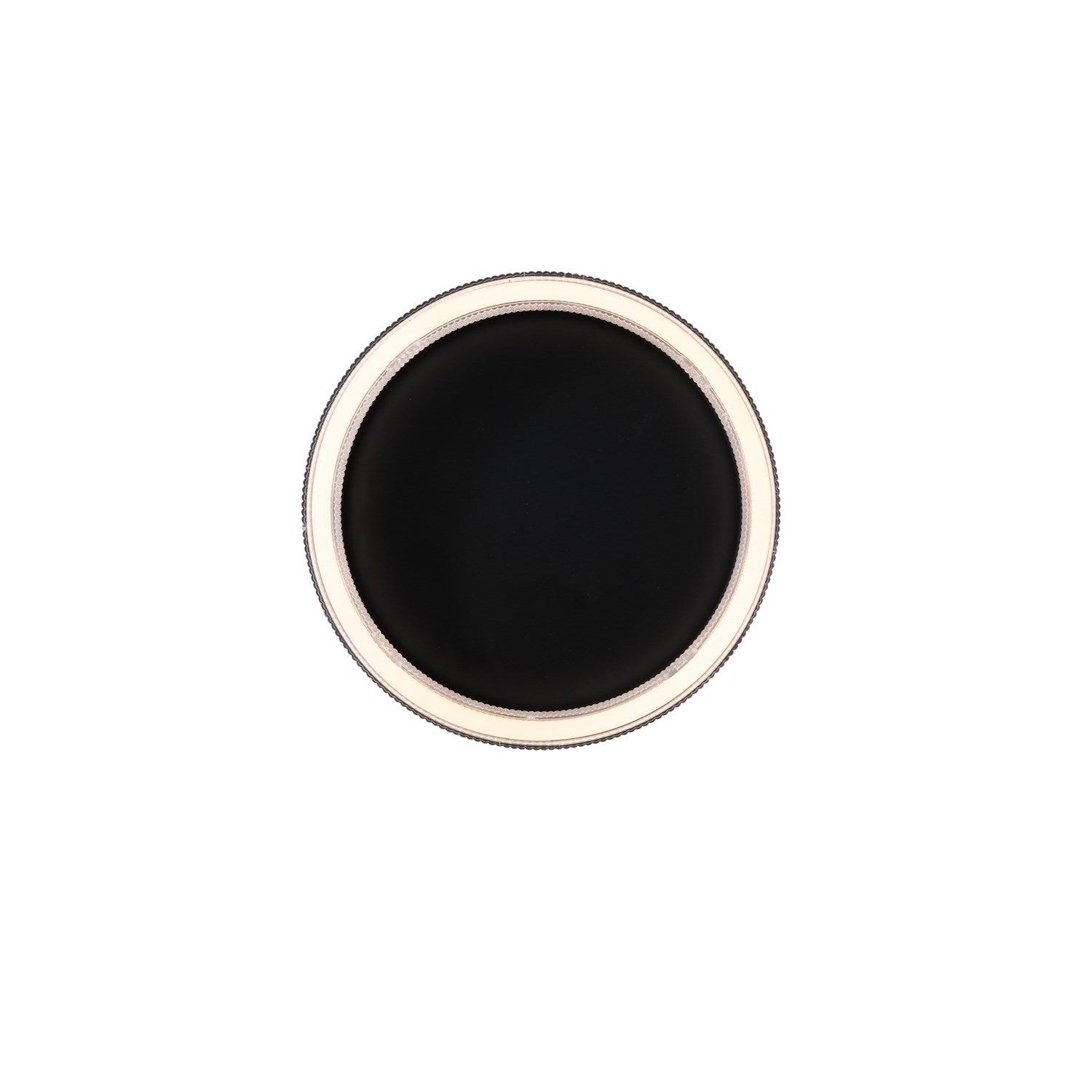 Integrated Led Flush Mount, Black