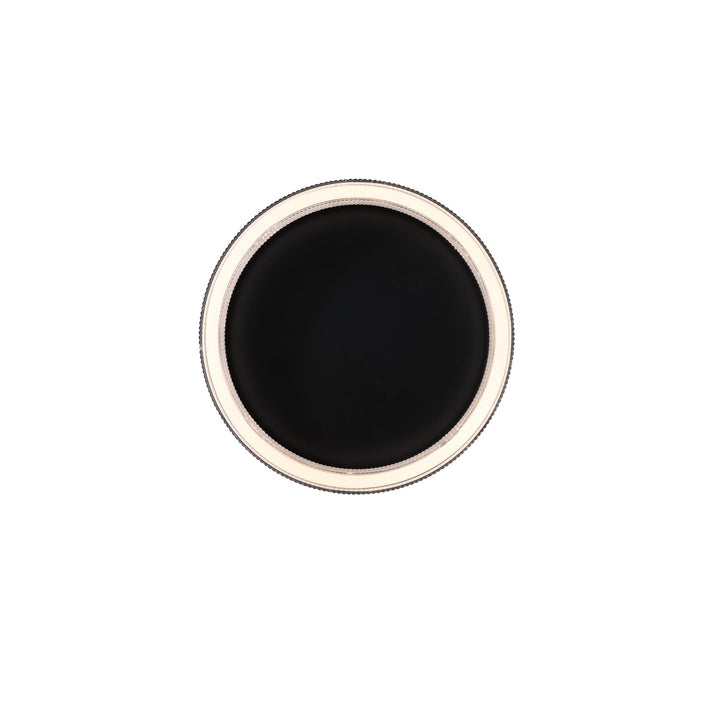 Integrated Led Flush Mount, Black