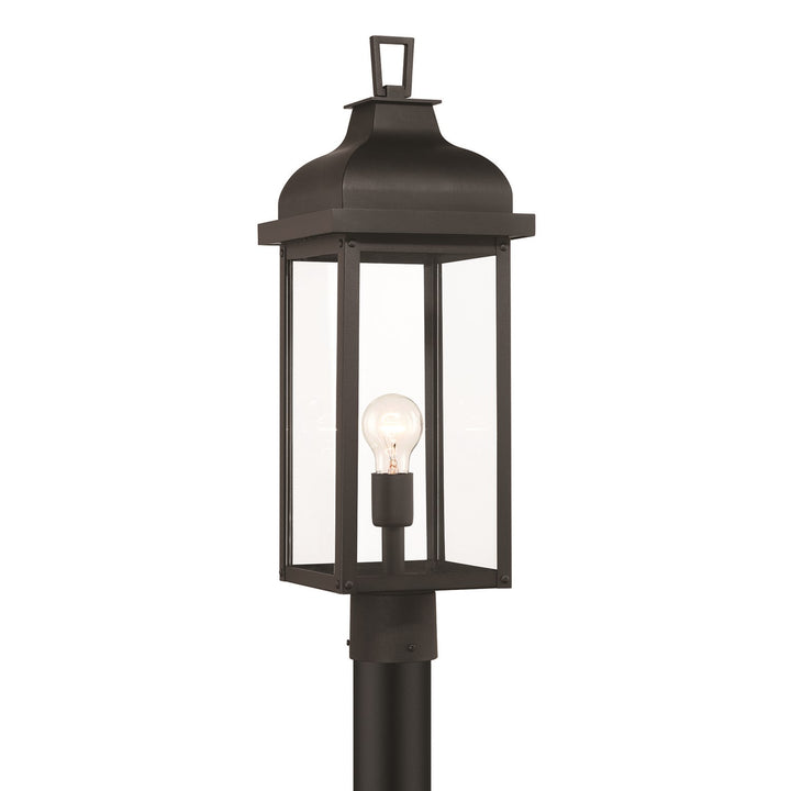 1 Light Outdoor Post Light, Black by Artcraft