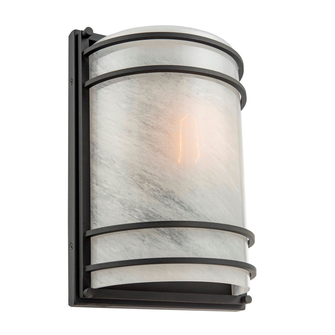 1 Light Outdoor Wall Sconce 13", Black by Artcraft