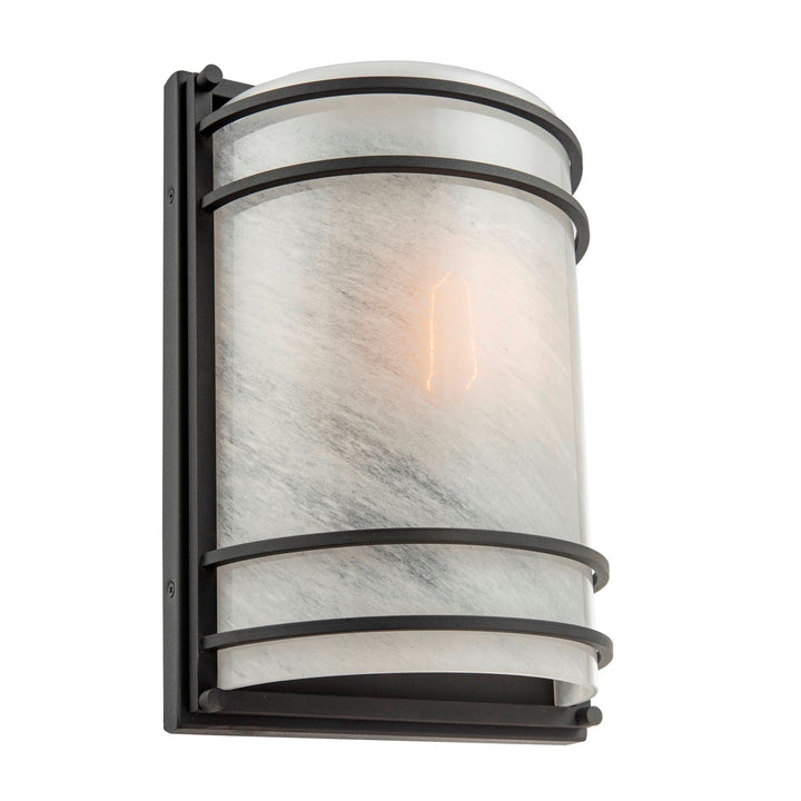1 Light Outdoor Wall Sconce 13", Black by Artcraft