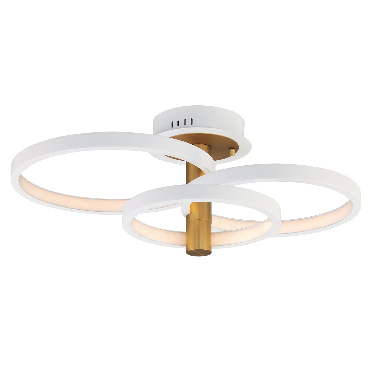 3-Light Led Semi Flush Mount by ET2