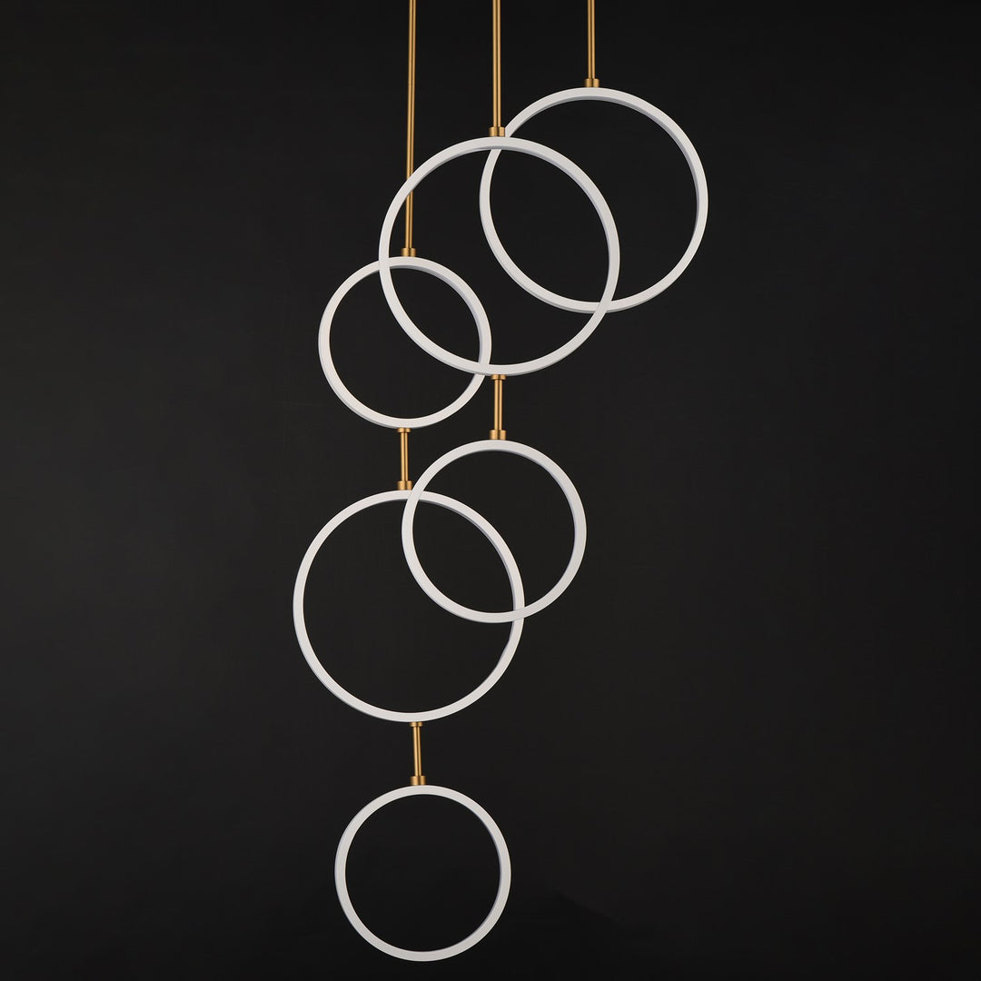 6-Light Led Pendant
