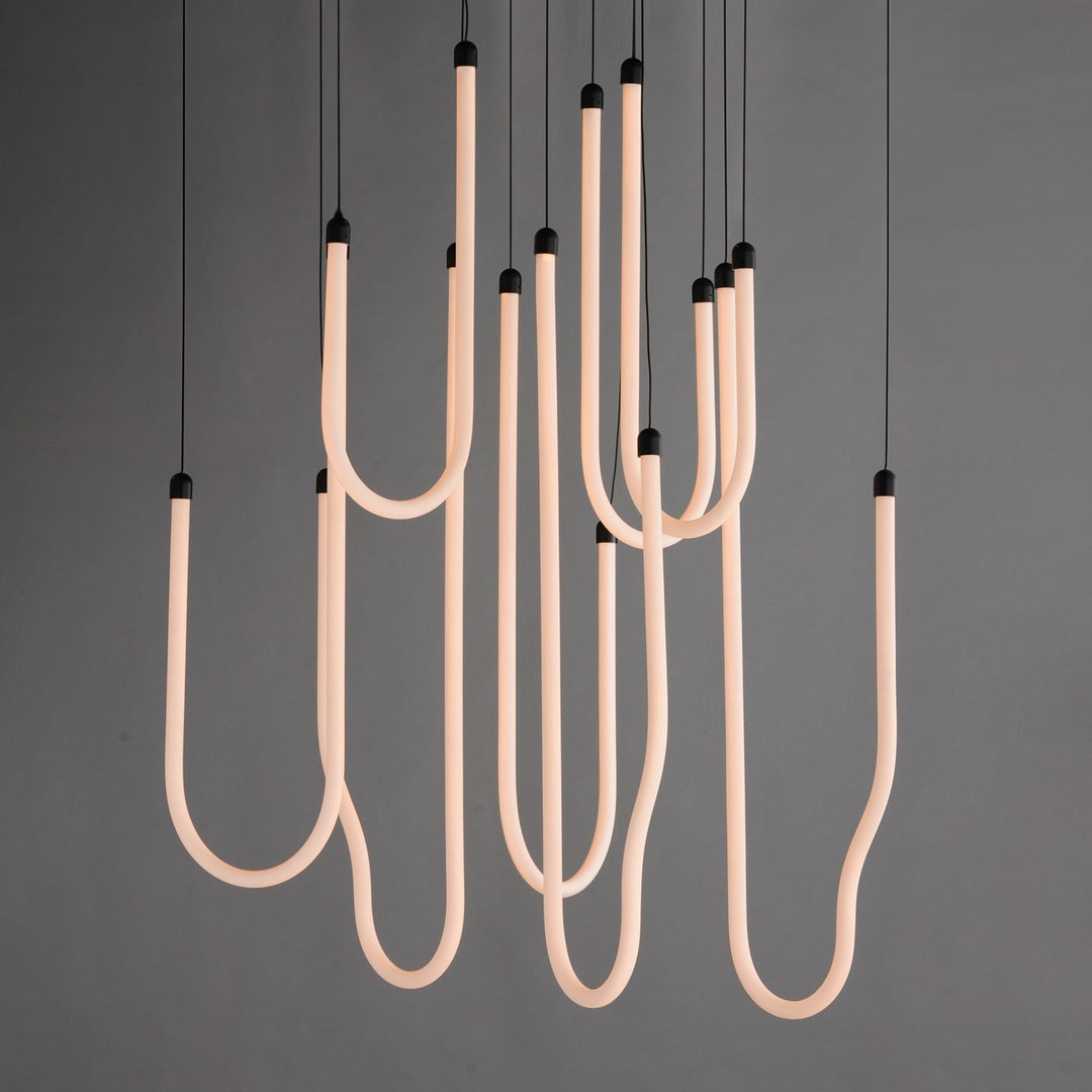 8-Light Led Pendant