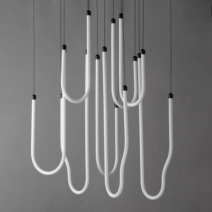 8-Light Led Pendant