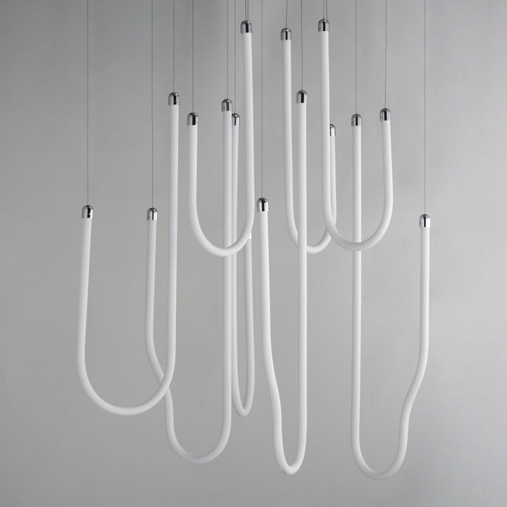 8-Light Led Pendant