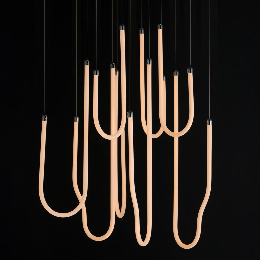 8-Light Led Pendant