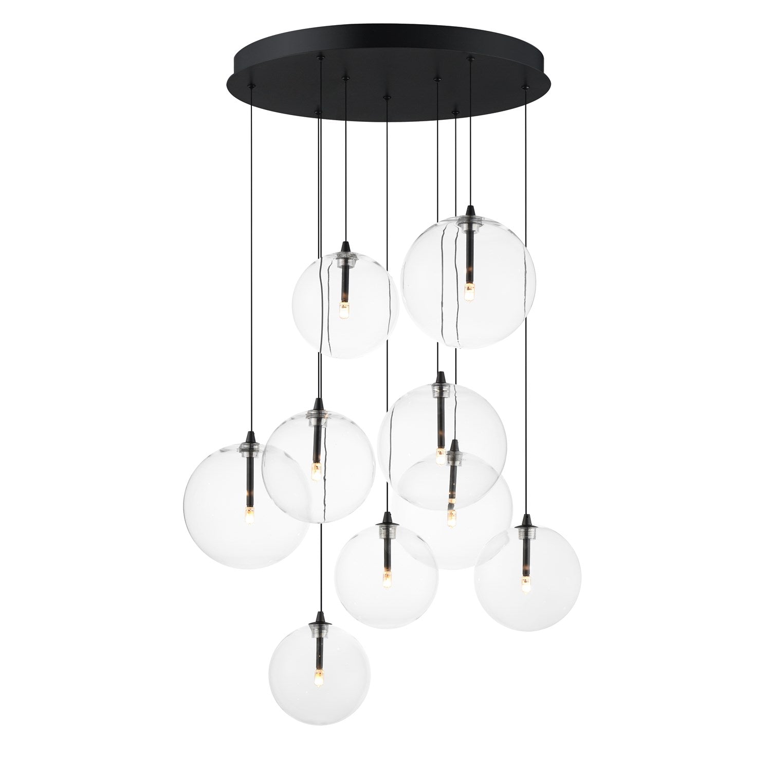 9-Light Led Chandelier by ET2