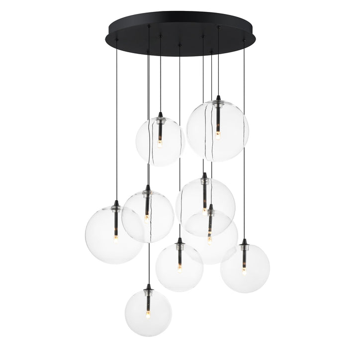 9-Light Led Chandelier by ET2