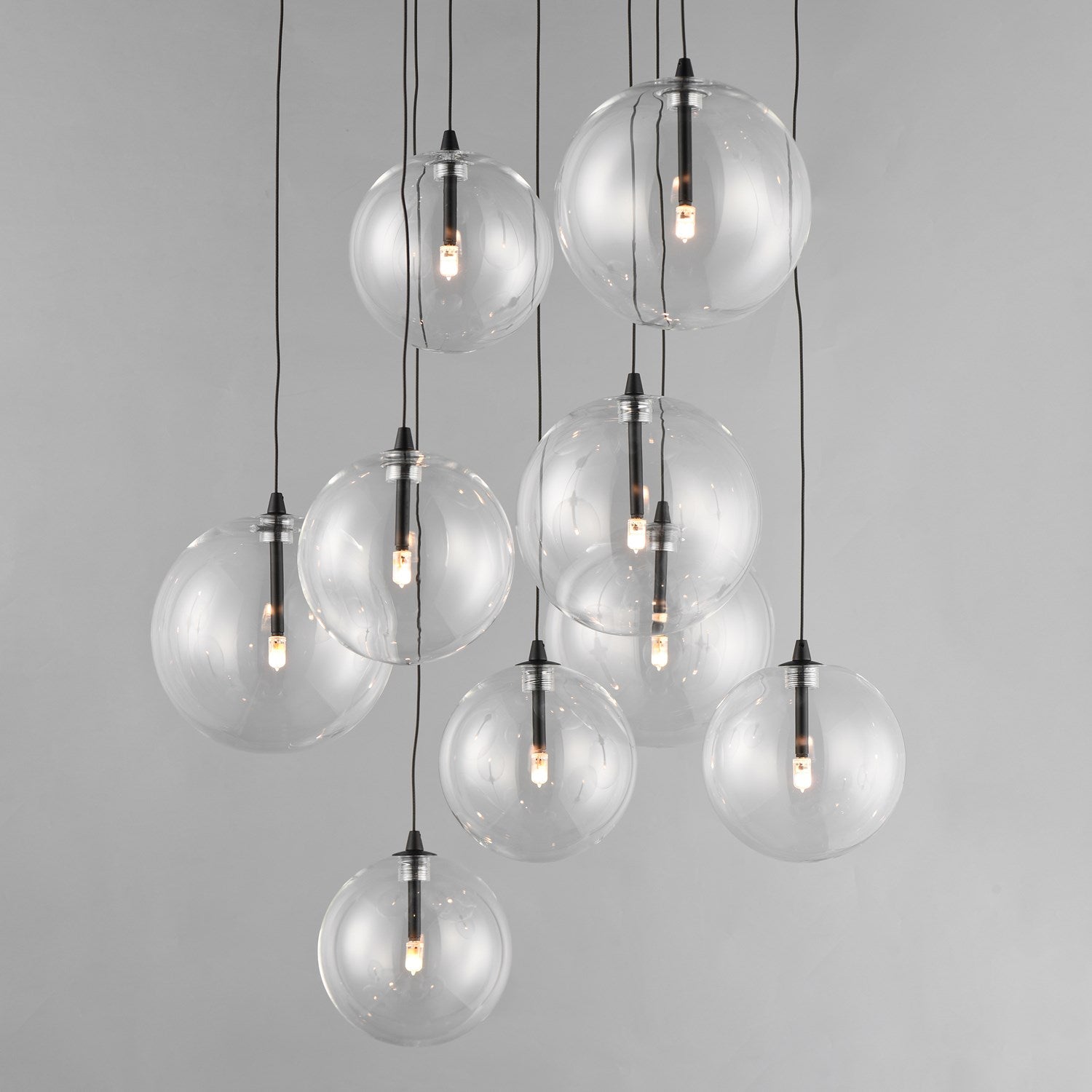 9-Light Led Chandelier