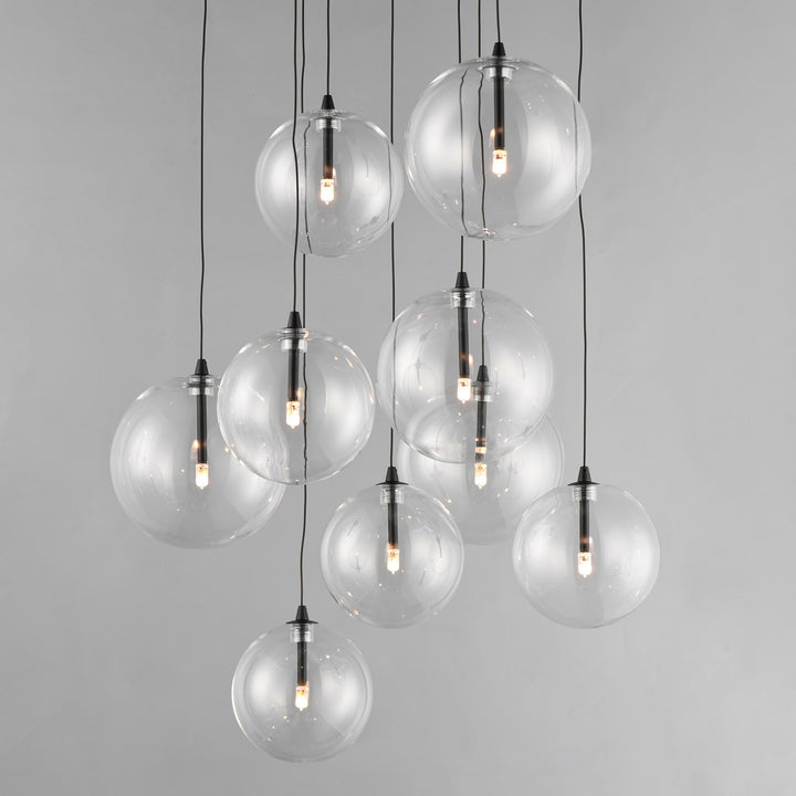 9-Light Led Chandelier