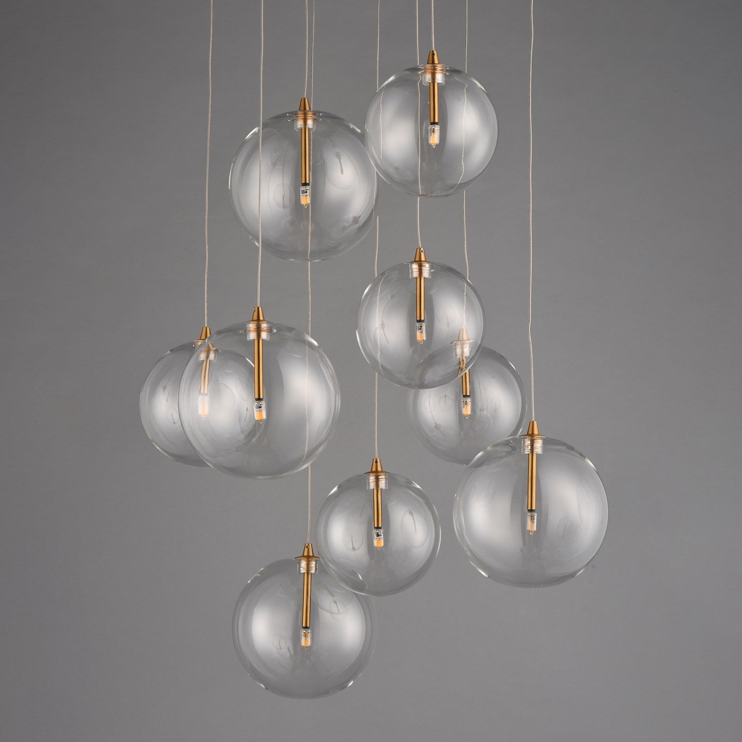 9-Light Led Chandelier