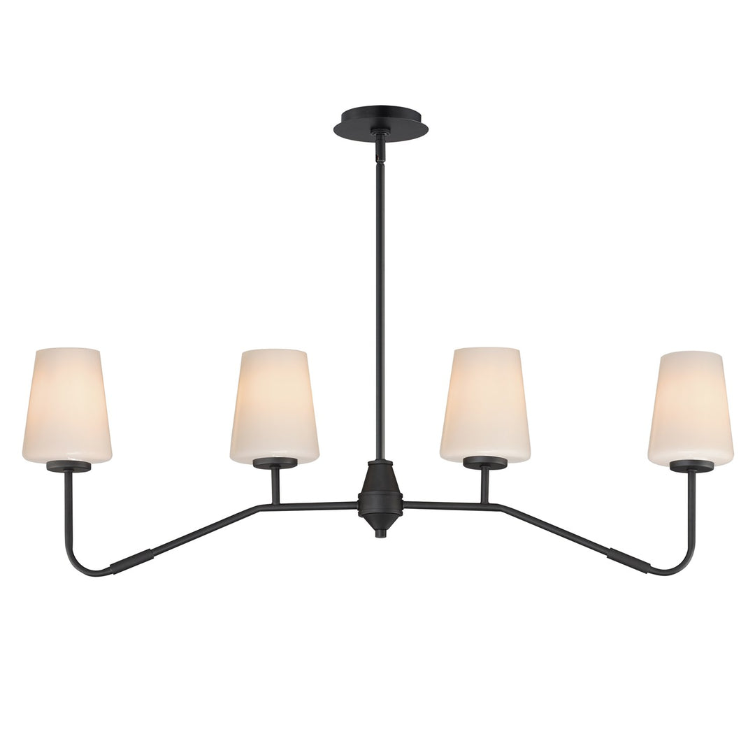 Durham 4-Light Linear Chandelier by Maxim