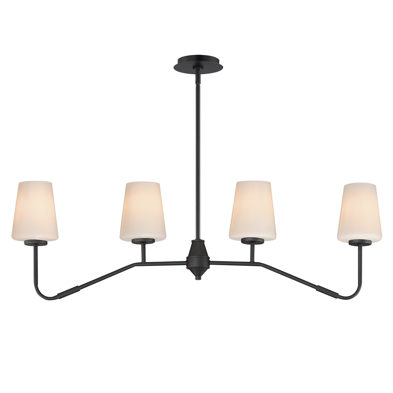 Durham 4-Light Linear Chandelier by Maxim