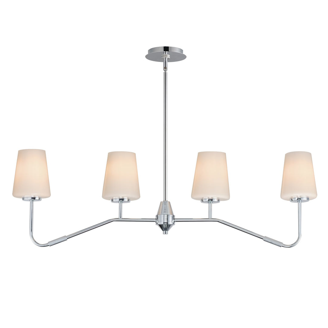Durham 4-Light Linear Chandelier by Maxim