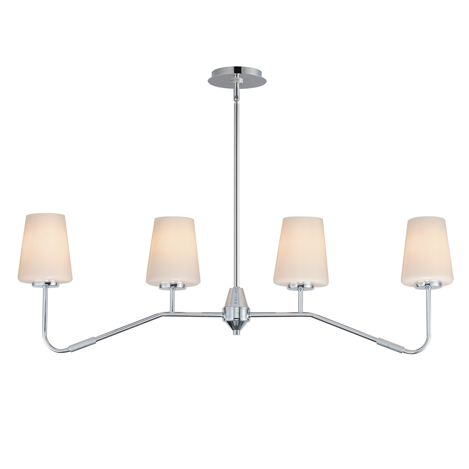 Durham 4-Light Linear Chandelier by Maxim