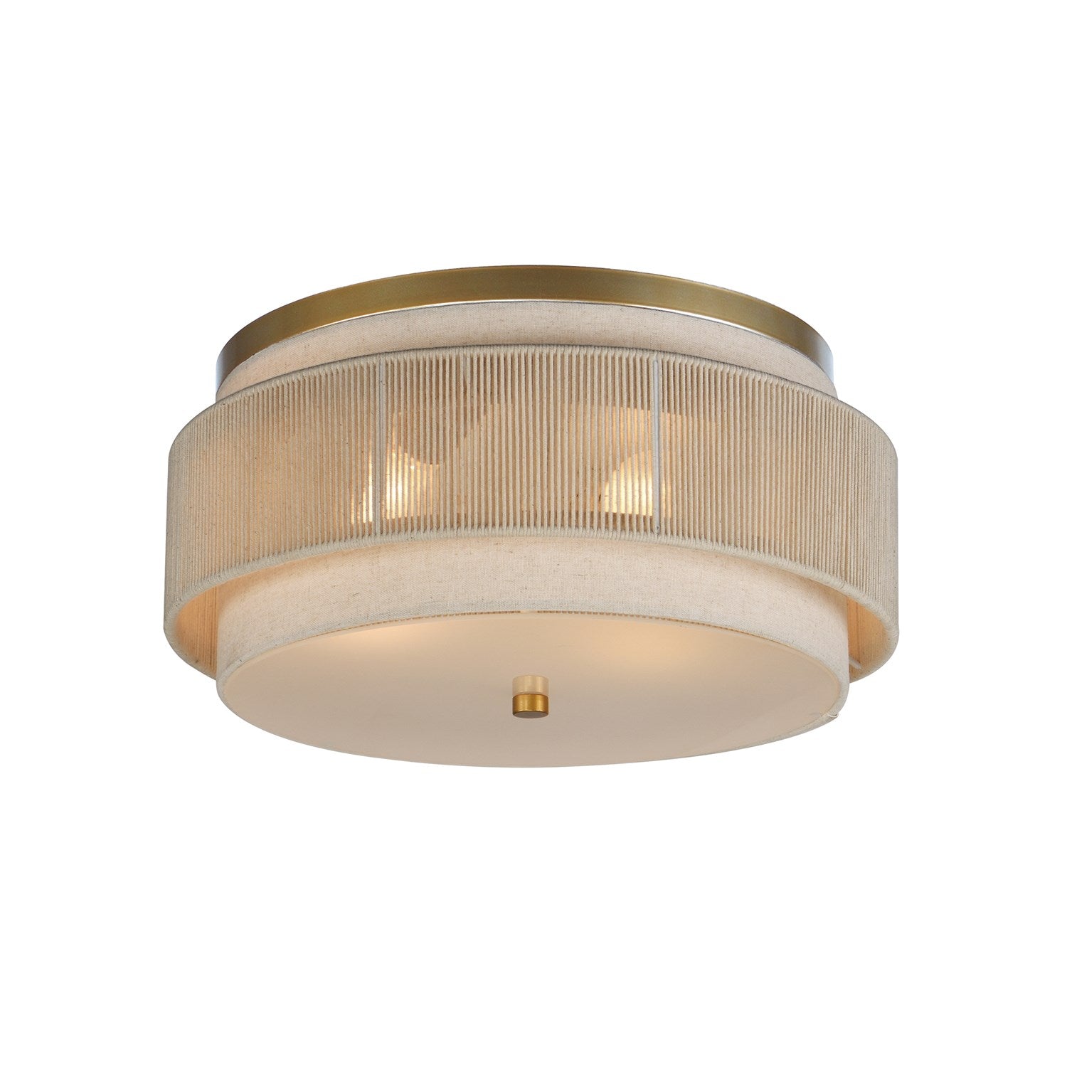 Seacliff 2-Light Flush Mount by Maxim
