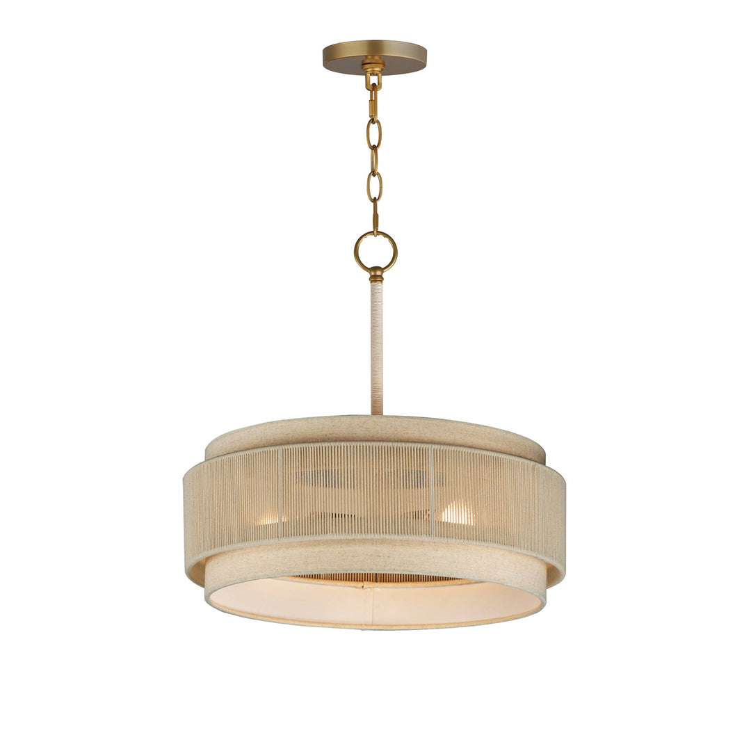 Seacliff 20" 3-Light Pendant by Maxim