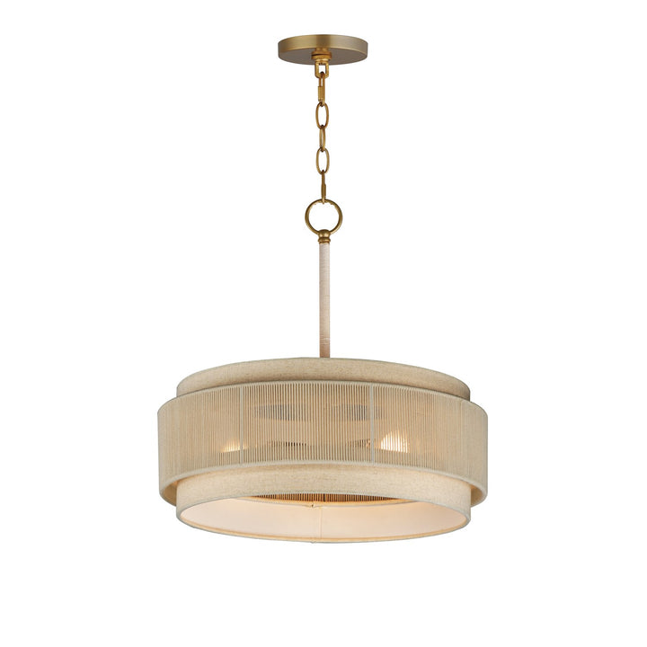 Seacliff 20" 3-Light Pendant by Maxim