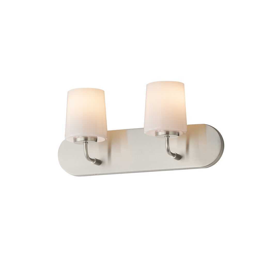 Durham 2-Light Strip Bath Vanity by Maxim