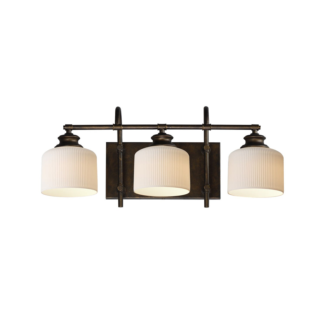 Bisque 3-Light Bath Vanity by Maxim