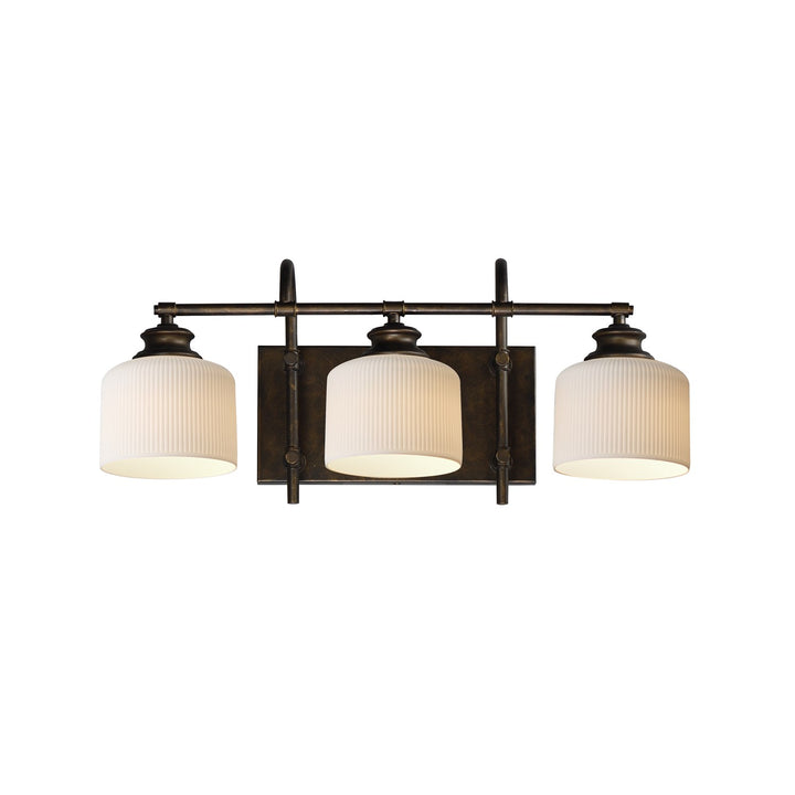 Bisque 3-Light Bath Vanity by Maxim