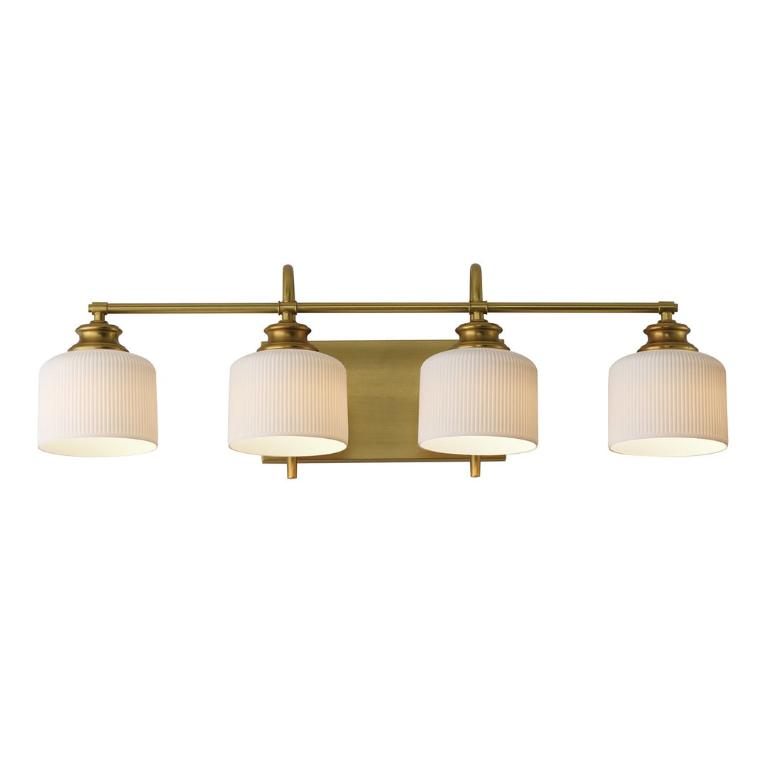 Bisque 4-Light Bath Vanity by Maxim
