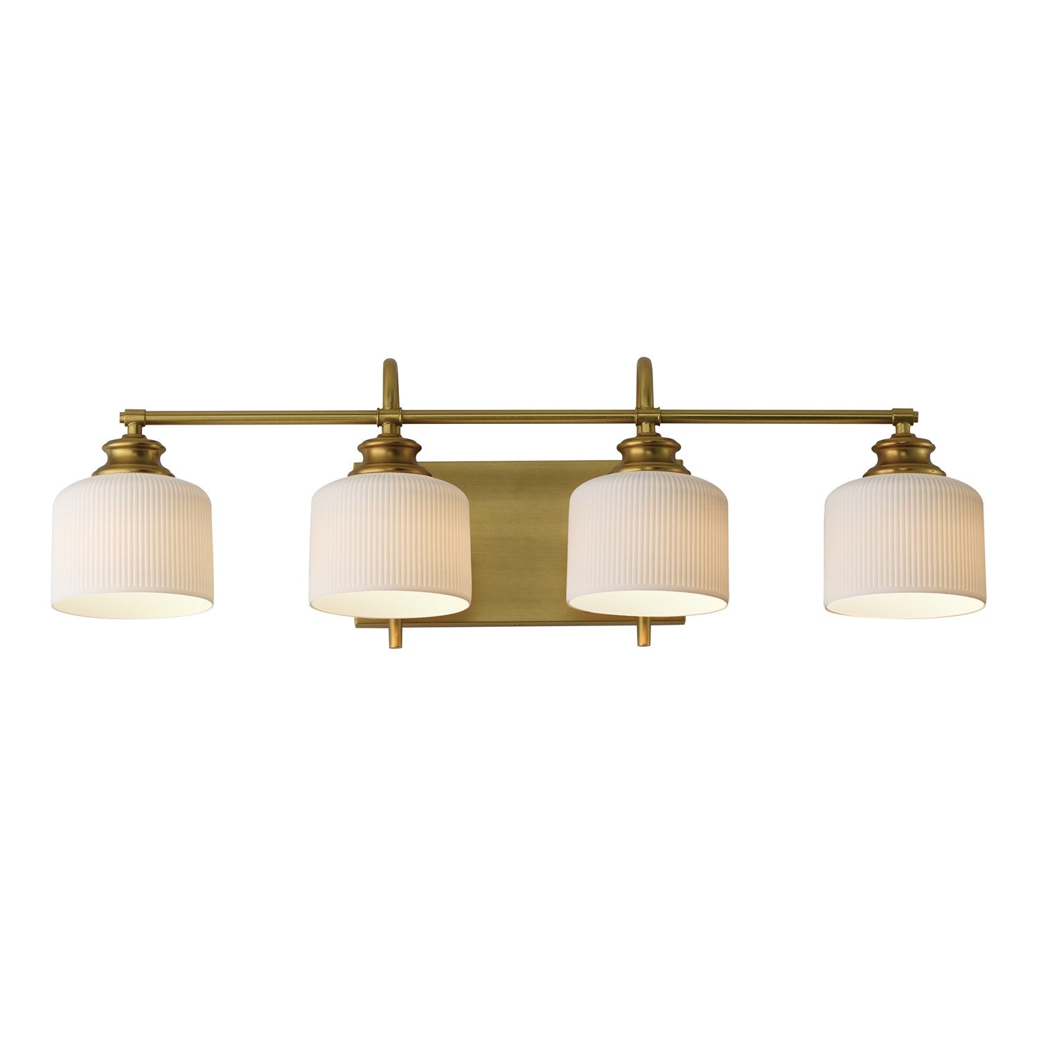 Bisque 4-Light Bath Vanity by Maxim