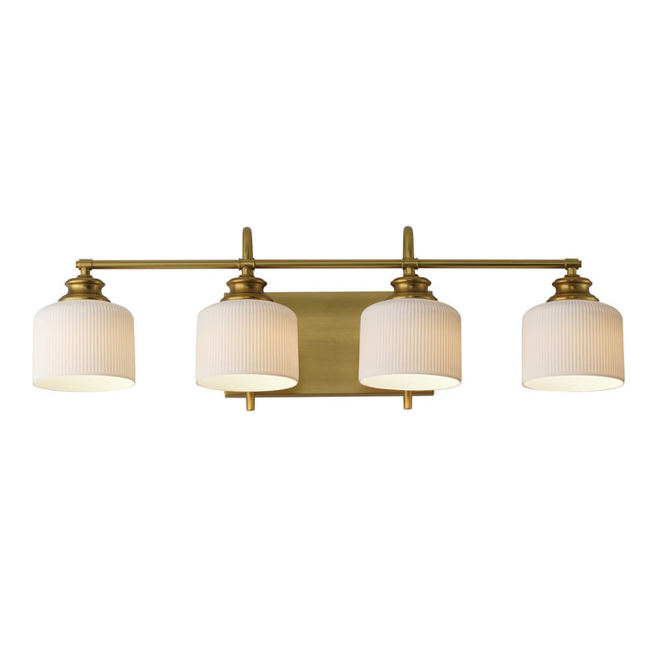 Bisque 4-Light Bath Vanity by Maxim