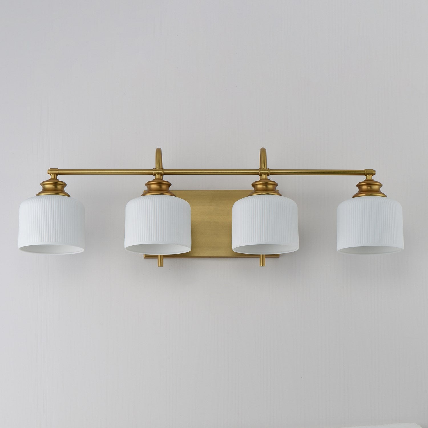 Bisque 4-Light Bath Vanity
