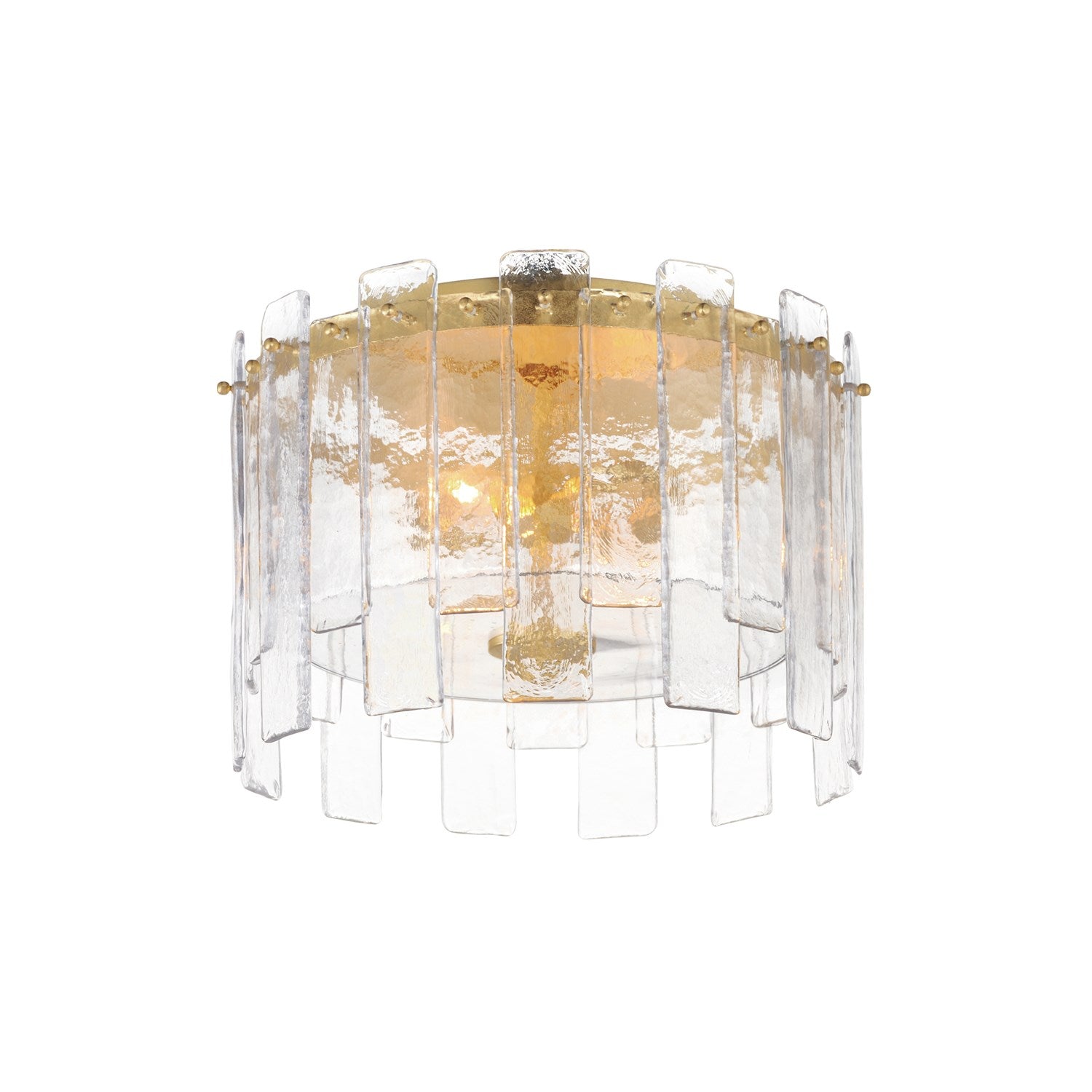 Warren 2-Light Flush Mount by Maxim