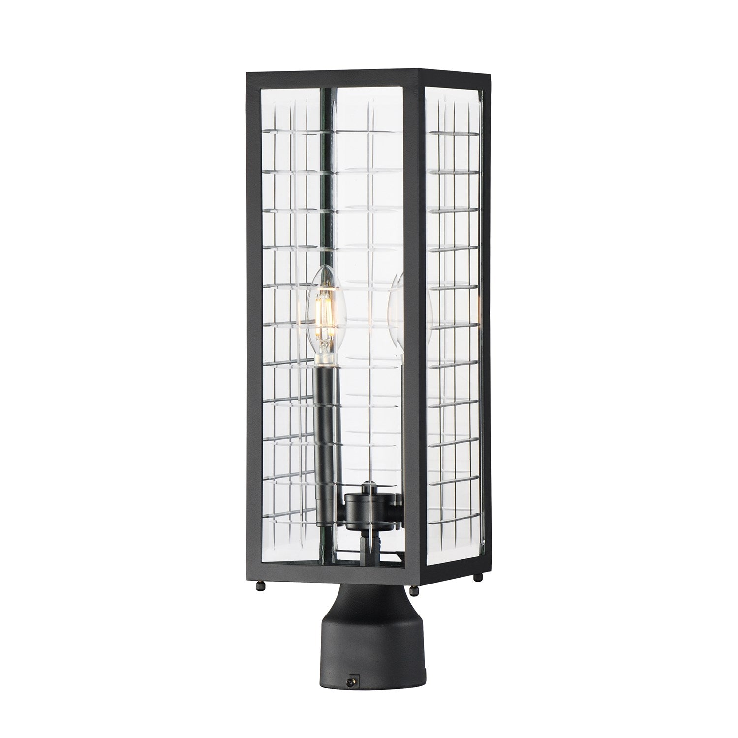 Magnus Outdoor Post Lantern by Maxim