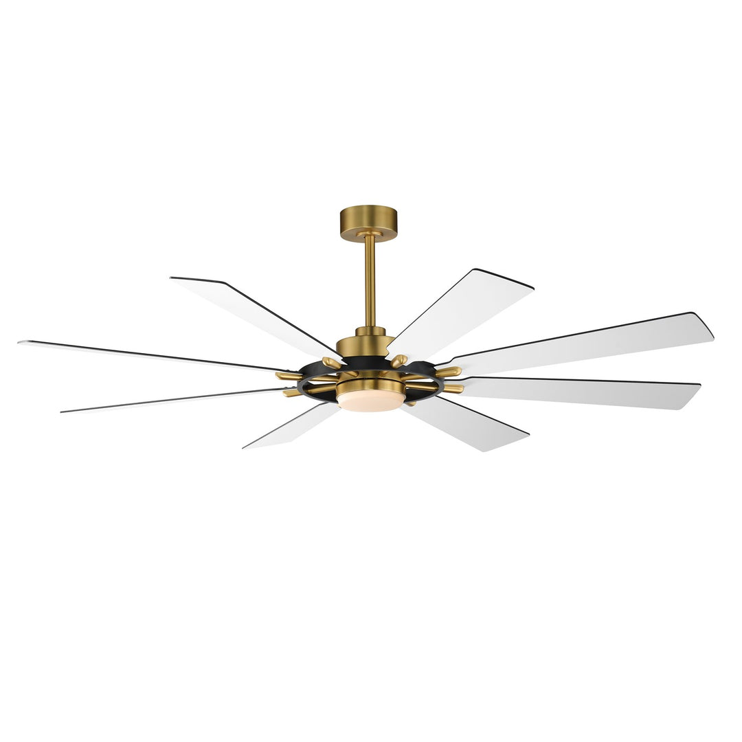 Helm 72" Indoor Fan W Led Light Kit