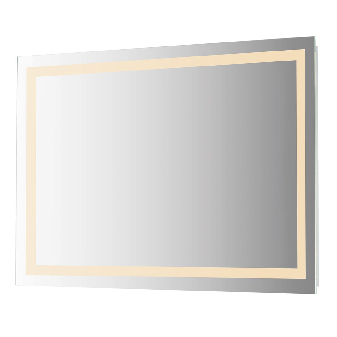 48"Wx30"H 5Cct Perimeter Frontlit Led Mirror by Maxim