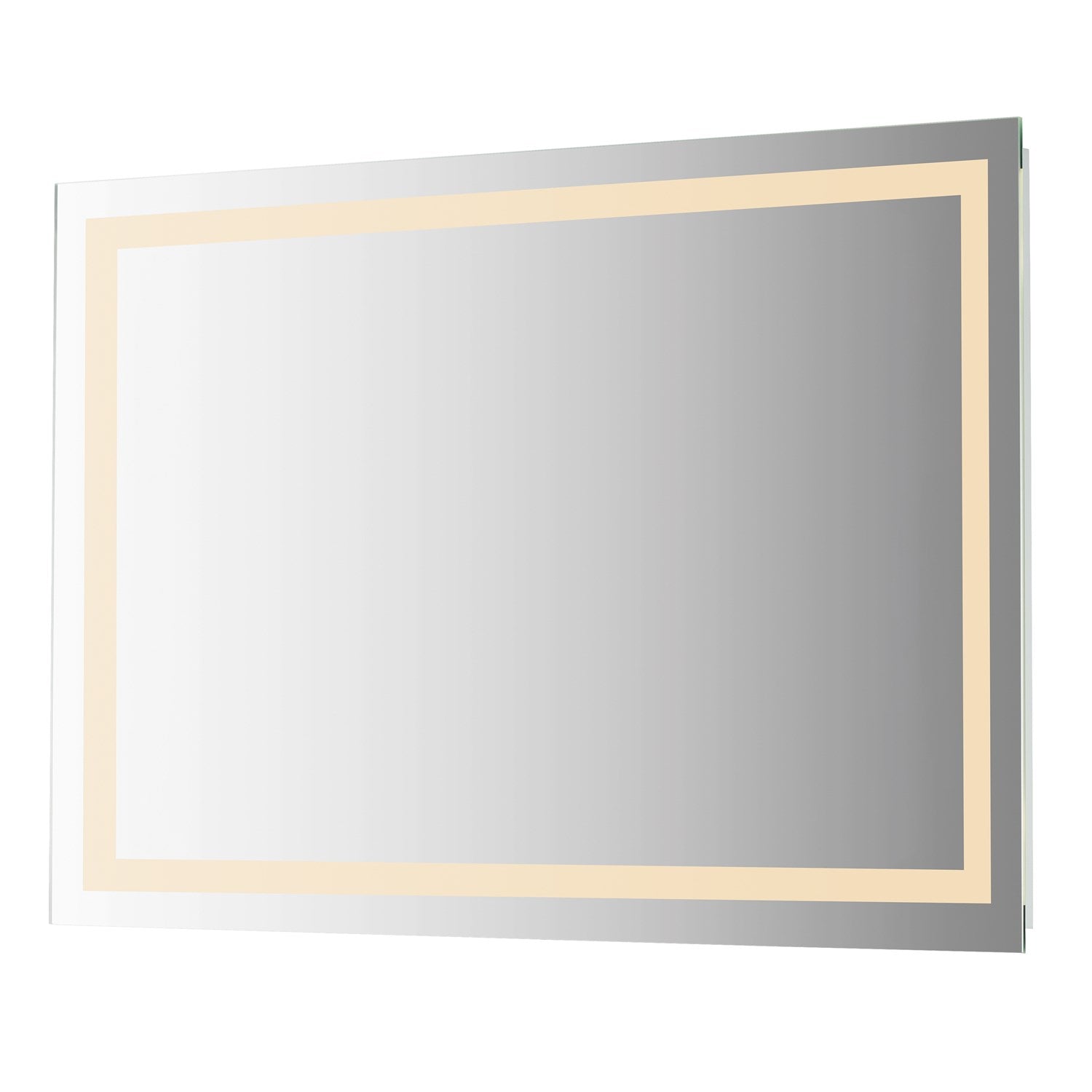 48"Wx30"H 5Cct Perimeter Frontlit Led Mirror by Maxim
